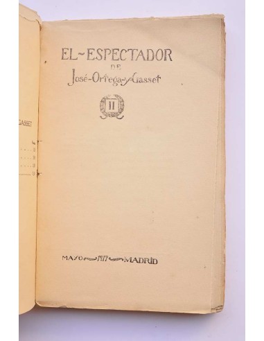El espectador. II