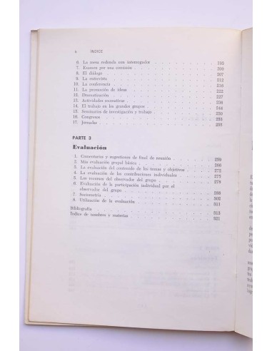 Conducción y acción dinámica del grupo