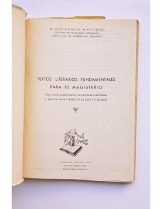 Textos literarios fundamentales para el magisterio 2