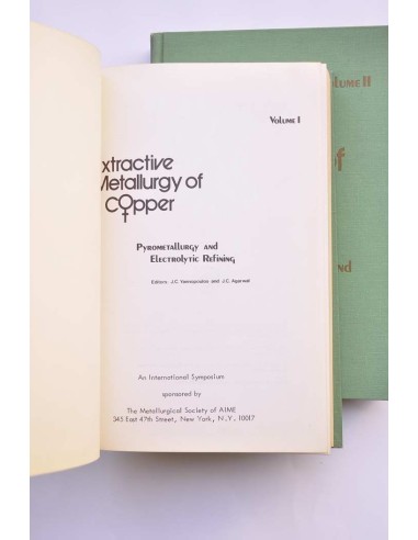 Extractive metallurgy of copper