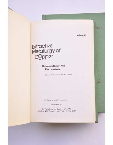 Extractive metallurgy of copper