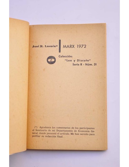 Marx 1972