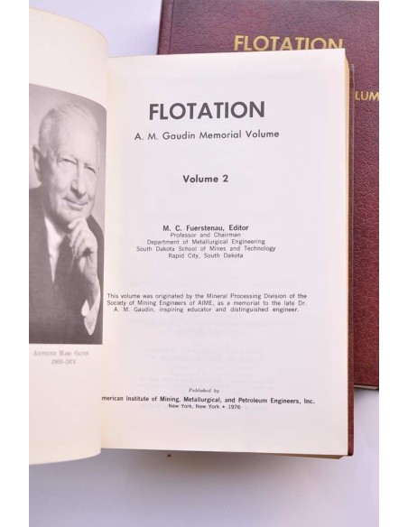 Flotation A. M. Gaudin memorial volume