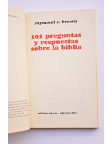 101 preguntas y respuestas sobre la Biblia
