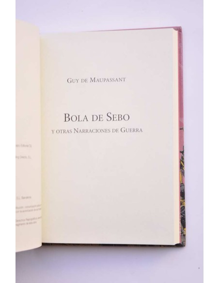 Bola de sebo y otras narraciones de guerra