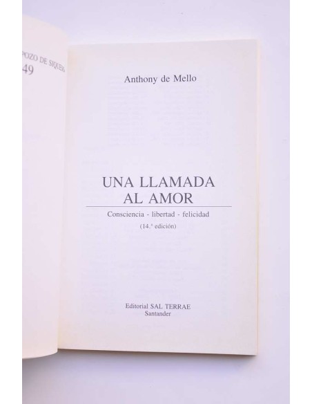 Una llamada al amor. Consciencia-libertad-felicidad