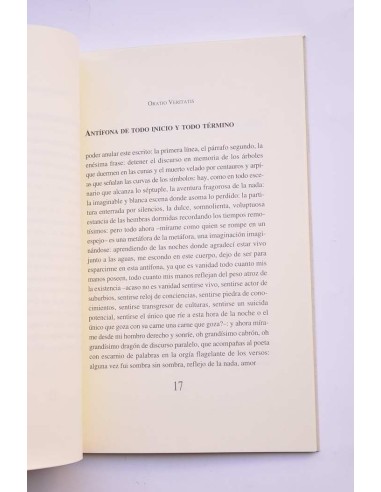 Antifonario: conjura de la creación