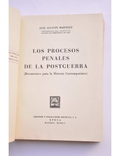 Los procesos penales de la postguerra : documentos para... 2