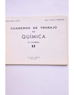 Cuaderno de trabajo de química. 5º curso. II 2