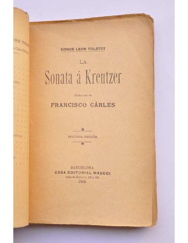 La sonata a Kreutzer