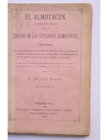 El Almotacen. Instrucción popular para las...