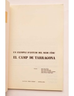 Un exemple d'estudi del medi físic. El camp de Tarragona 2