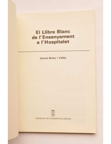 El Llibre Blanc de l'Ensenyament a l'Hospitalet