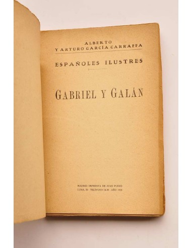 Gabriel y Galán