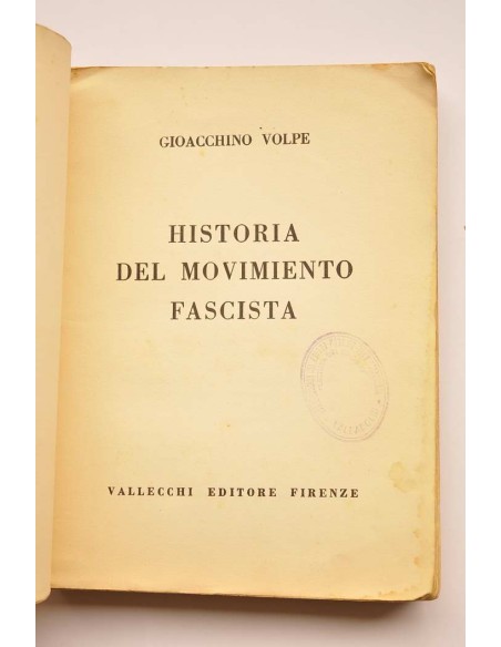 Historia del Movimiento Fascista