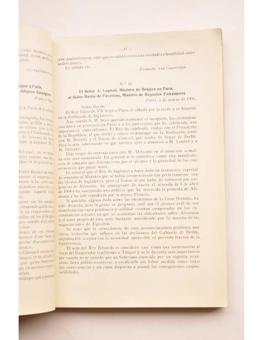 diplomáticos Belgas : 1905-1914