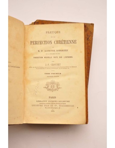 Pratique de la perfection chrétienne