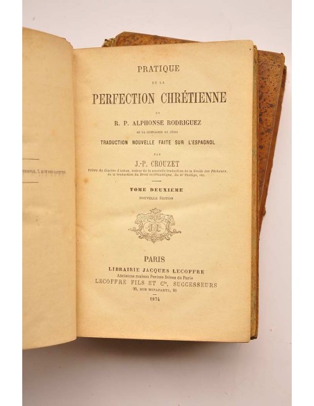 Pratique de la perfection chrétienne