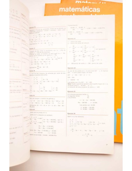 Matemáticas. BUP 1º (3 libros)