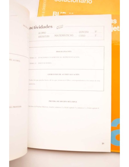 Matemáticas. BUP 1º (3 libros)