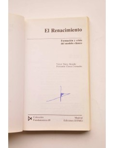 El Renacimiento. Formación y crisis del modelo clásico 2