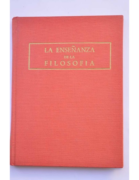 La enseñanza de la filosofía