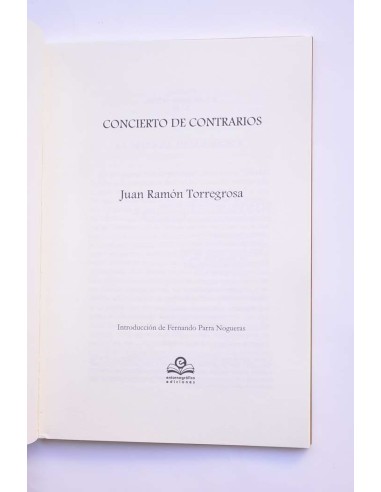 Concierto de contrarios