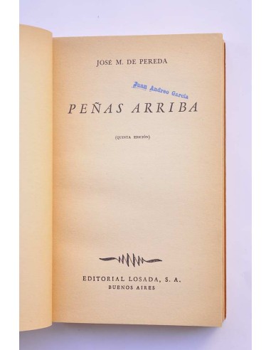 Peñas arriba