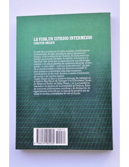 La vida, un estadio intermedio