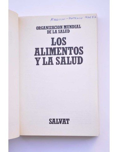 Los alimentos y la salud