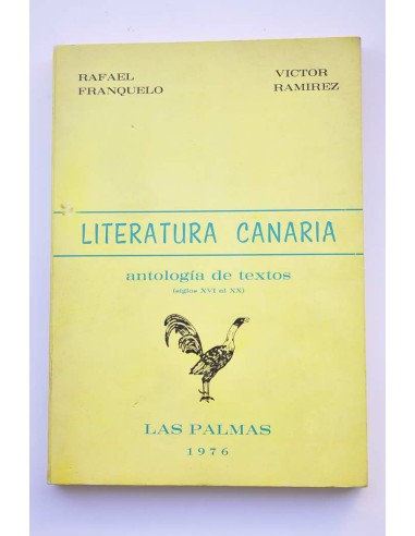 Literatura canaria. Antología de textos (siglos...