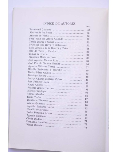 Literatura canaria. Antología de textos (siglos...