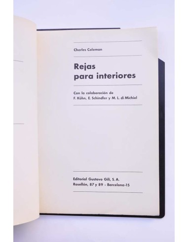 Rejas para interiores