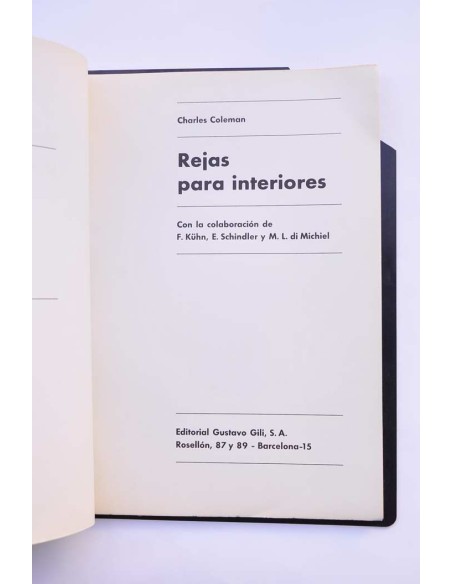 Rejas para interiores