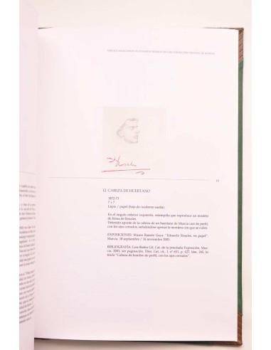 Dibujos murcianos de Eduardo Rosales en una...