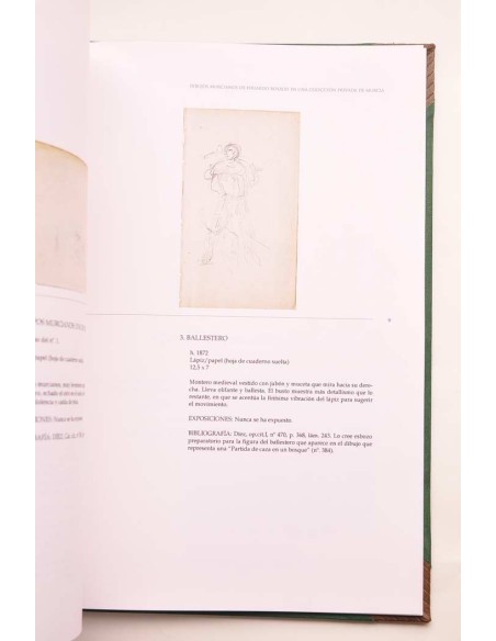 Dibujos murcianos de Eduardo Rosales en una colección privada de Murcia