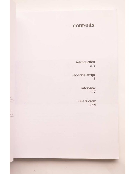 Magnolia. The shooting script