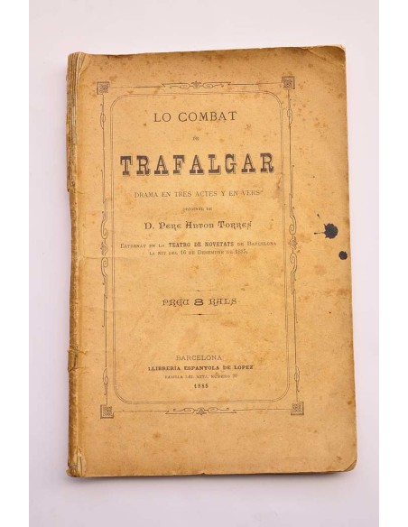 Lo combat Trafalgar : drama en tres actes y en vers