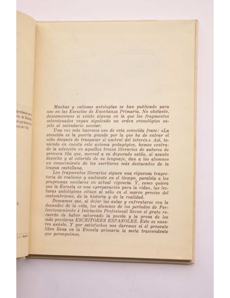 Escritores españoles (lecturas para un curso escolar)