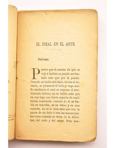 El ideal en el arte