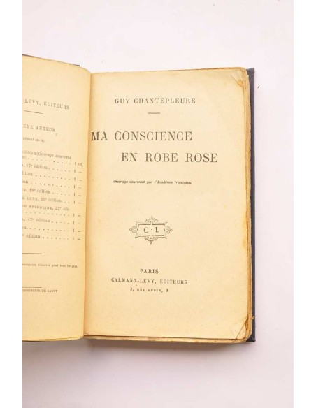 Ma conscience en robe rose