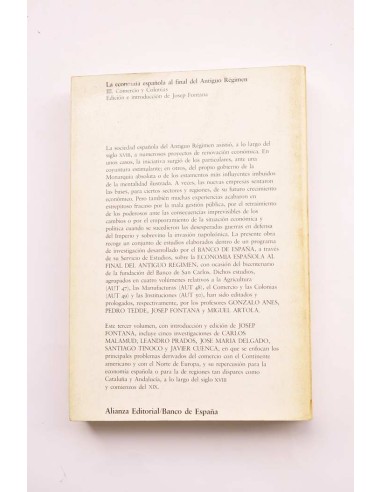 La economía española al final del Antiguo...