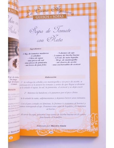La cocina alguaceña. Artesanía y tradición. 4