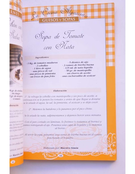 La cocina alguaceña. Artesanía y tradición. 4