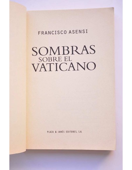 Sombras sobre el Vaticano