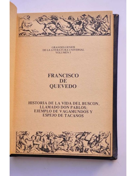 Historia de la vida del Buscón, llamado Don Pablos, ejemplo de vagamundos y espejo de tacaños