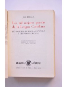 Las mil mejores poesías de la lengua castellana 2