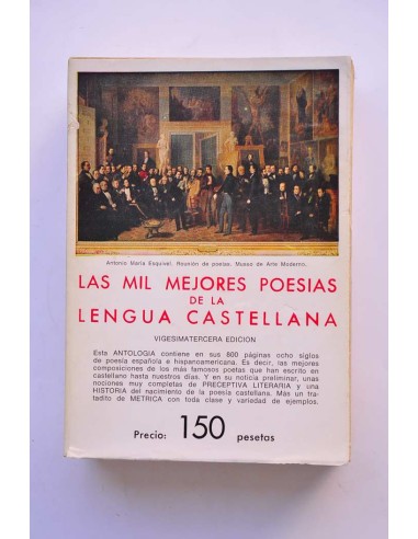 Las mil mejores poesías de la lengua castellana
