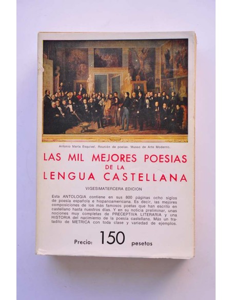 Las mil mejores poesías de la lengua castellana