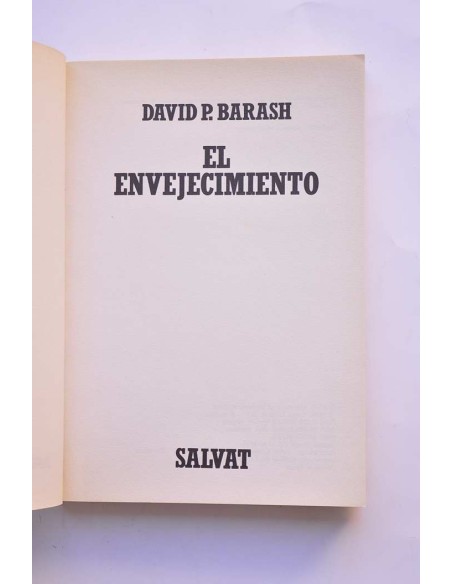 El envejecimiento